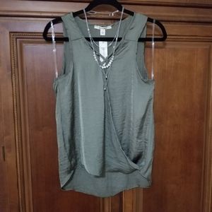 Francesca's- Boho style crisscross sleeveless blou